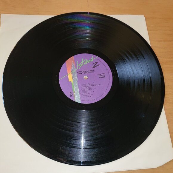 SWEET PEA ATKINSON Don't Walk Away LP Vinyl 1982 Island Records 90007-1 Funk LP2 - Picture 3 of 7